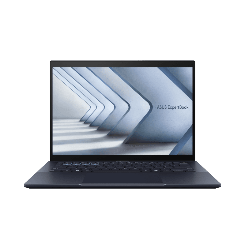 ASUS ExpertBook B5 (B5404) 14-inch mainstream business laptop, open front view