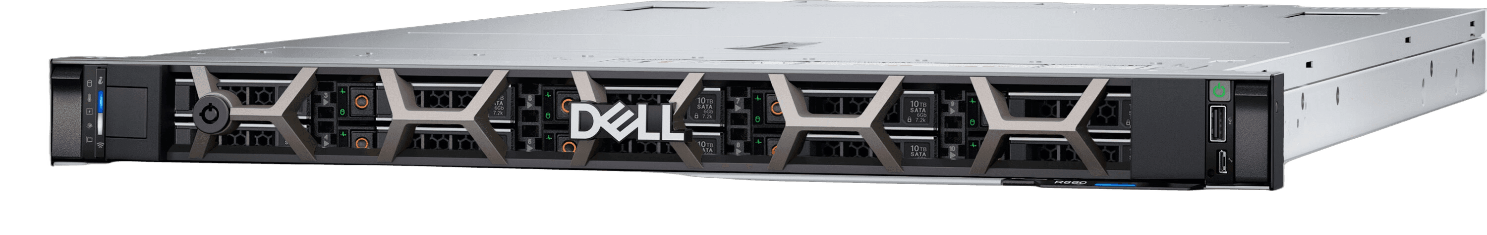 Dell PowerEdge R660 1U 2-socket rack server front view