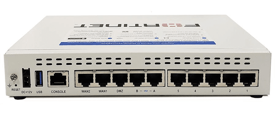 Fortinet FortiGate 70G desktop next-generation firewall front view