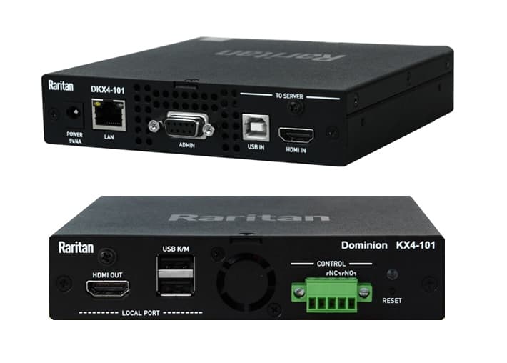 Raritan Dominion KX IV-101 single-port 4K KVM over IP switch