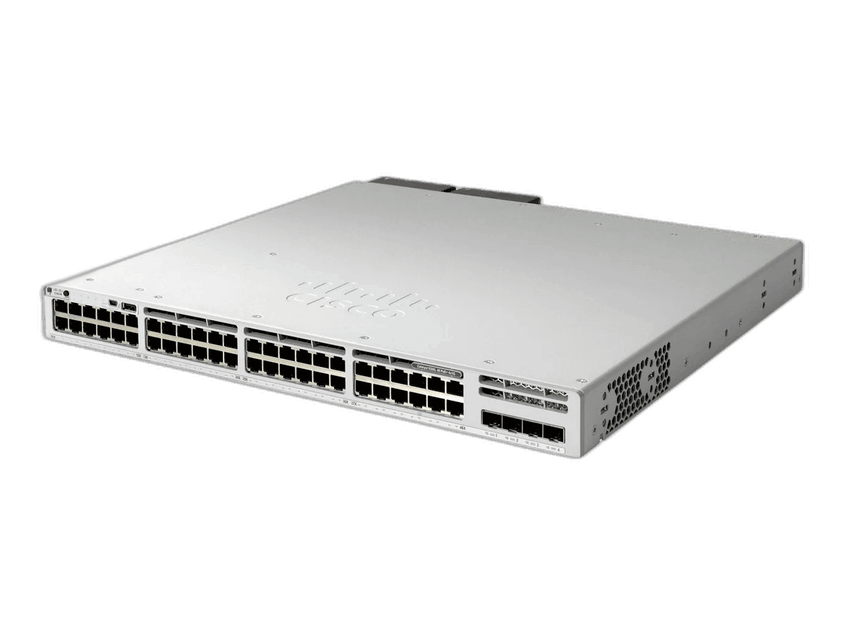 Cisco Catalyst 9300 48-port gigabit enterprise access switch C9300-48T-A front view