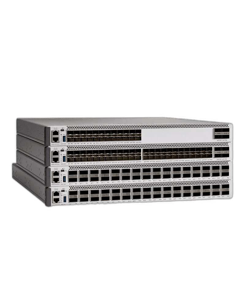 Cisco Catalyst 9500-48Y4C 48-port 25G campus aggregation and core switch front view