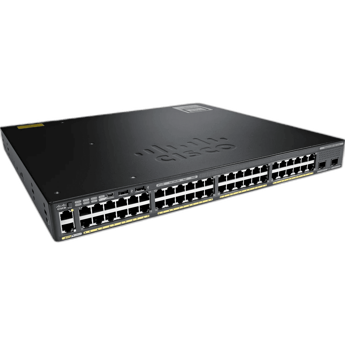 Cisco Catalyst 2960-X legacy fixed managed access switch front view