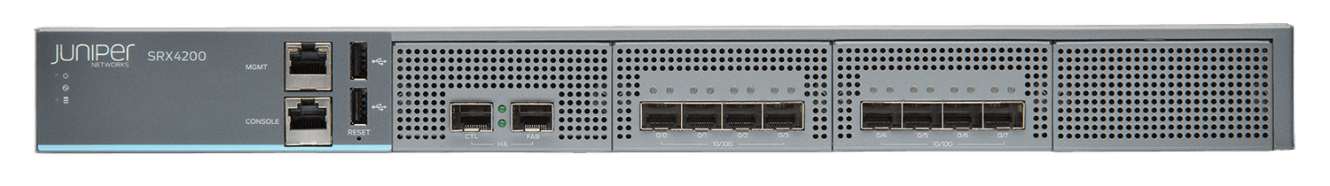 Juniper SRX4200 Services Gateway front view