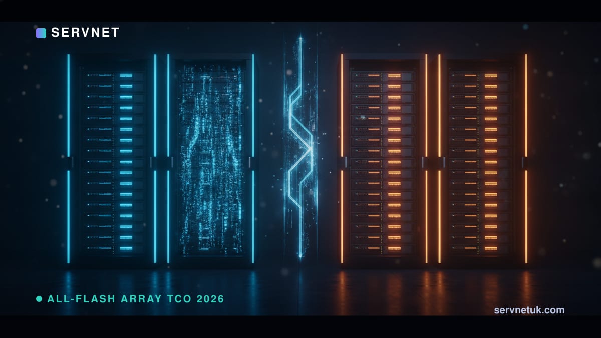 All-Flash vs Hybrid TCO 2026: The 60–80% Power Argument — article cover art