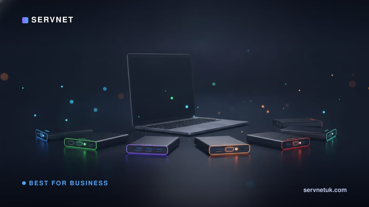 Best docking stations for business laptops: how to choose the right one — article cover art