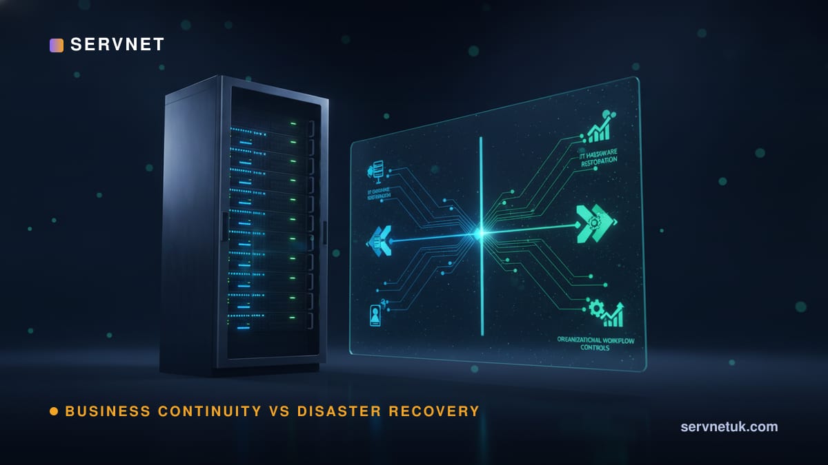 Business Continuity vs Disaster Recovery Explained — article cover art