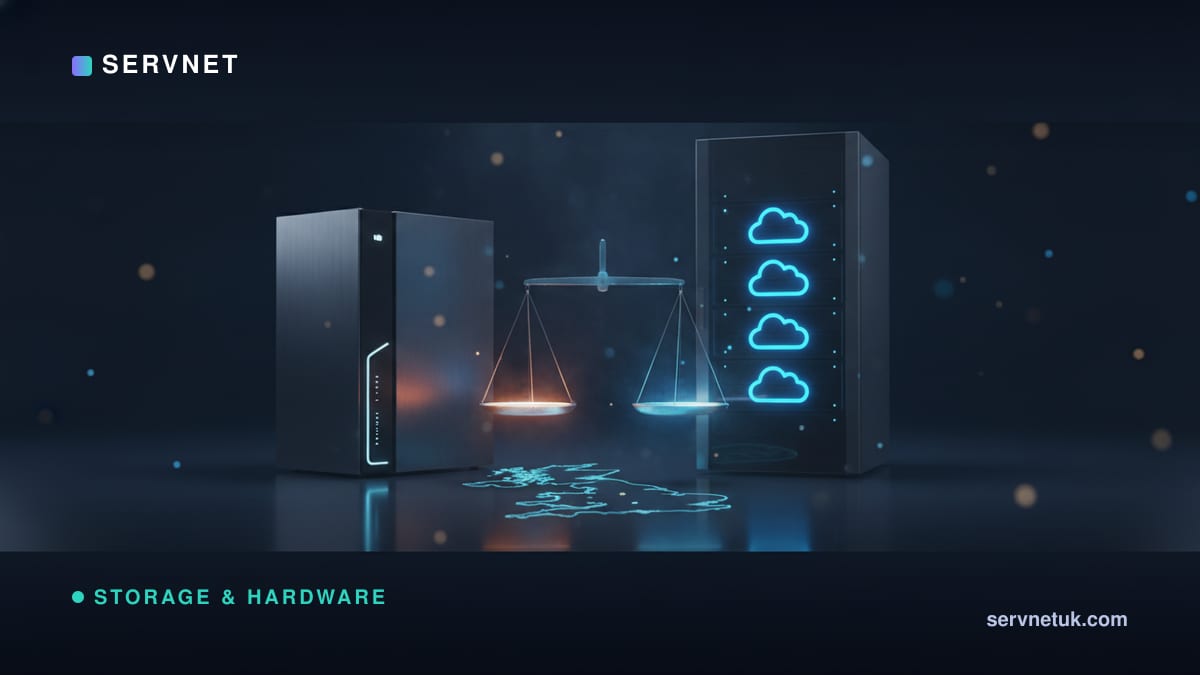 Cloud storage vs a NAS for business: which should you actually buy? — article cover art