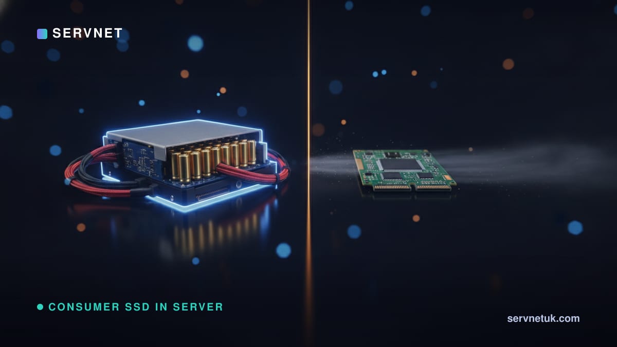 Consumer SSD in Server: 2026 False Economy Analysis — article cover art