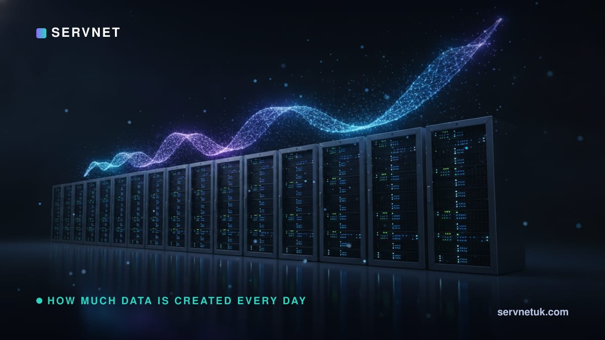 How Much Data Is Created Every Day? (2026 Figures, Corrected) — article cover art