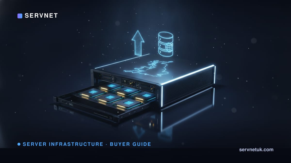 Dell PowerEdge R860 buyer's guide: four-socket scale-up for in-memory databases (UK 2026) — article cover art