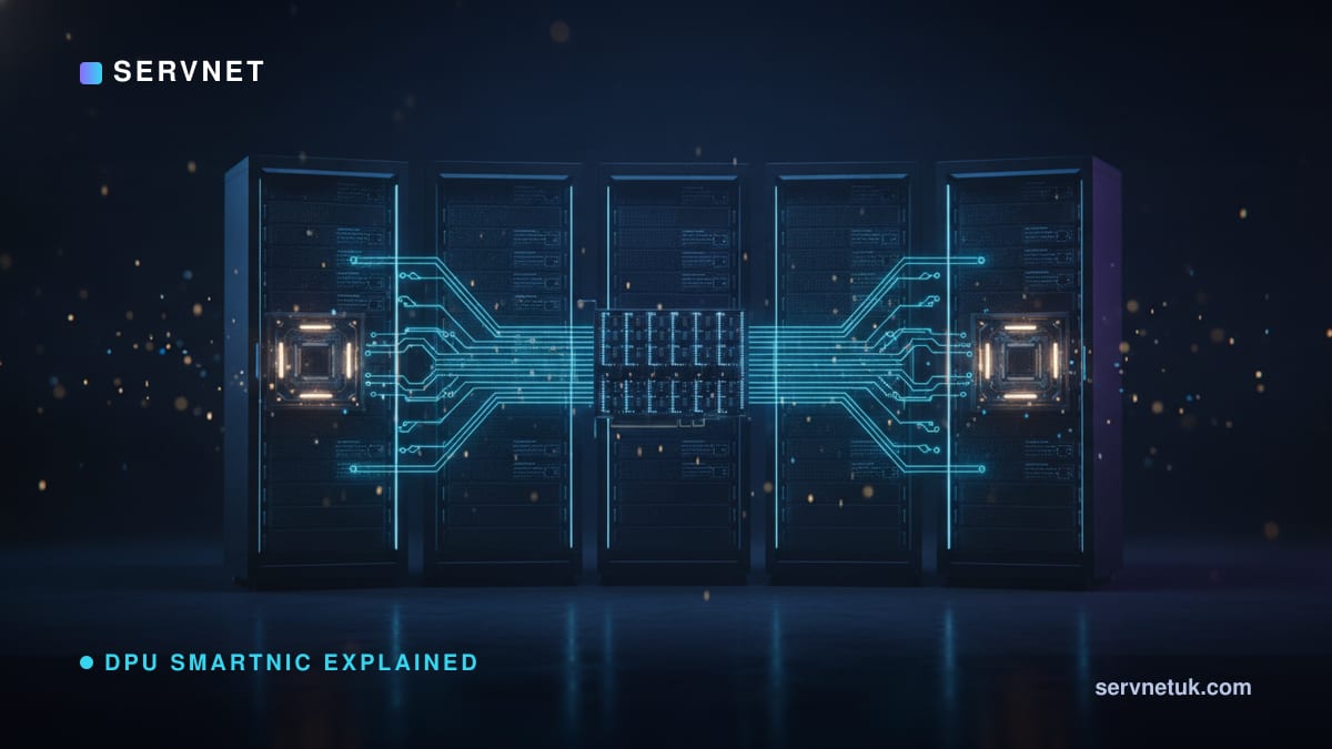 DPU vs SmartNIC Explained: The Third Processor in 2026 — article cover art