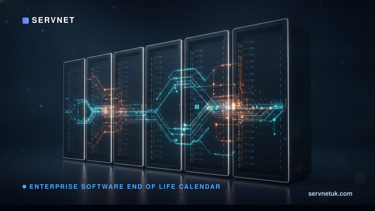 Core Infrastructure Software End of Life Calendar 2026–2036 — article cover art