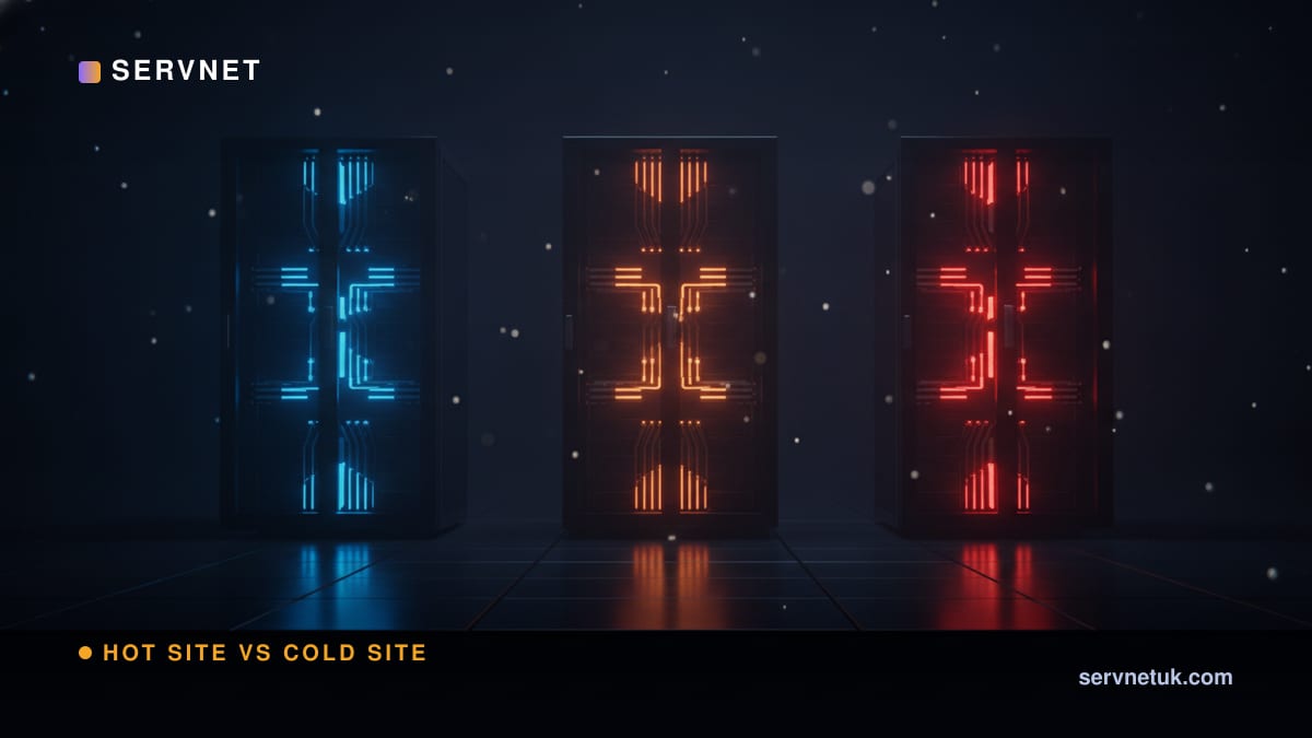 Hot Site vs Cold Site: DR Site Types Explained (2026) — article cover art