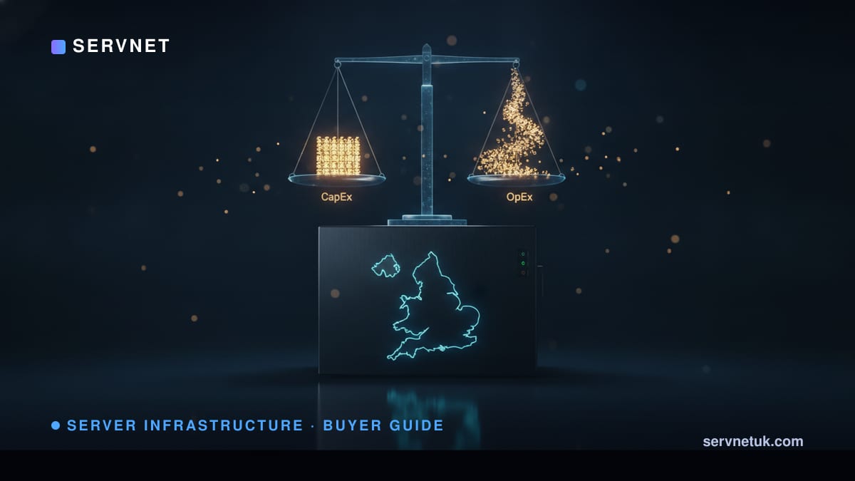 HPE GreenLake explained: consumption-based hardware and the real CapEx vs OpEx maths (UK 2026) — article cover art