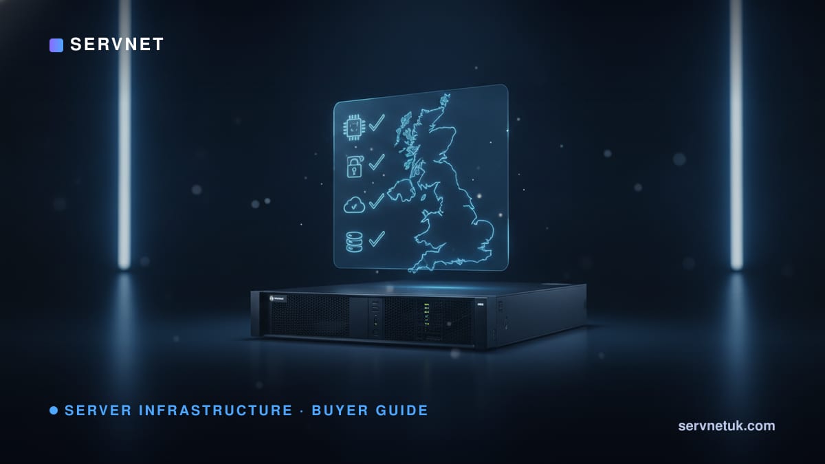 HPE ProLiant DL360 Gen12 buyer's guide: next-gen Xeon 1U compute for 2026 (UK) — article cover art