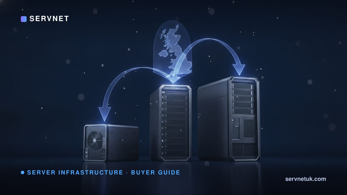 HPE ProLiant tower servers: MicroServer, ML110 and ML350 Gen11 for UK SMBs and branch offices — article cover art