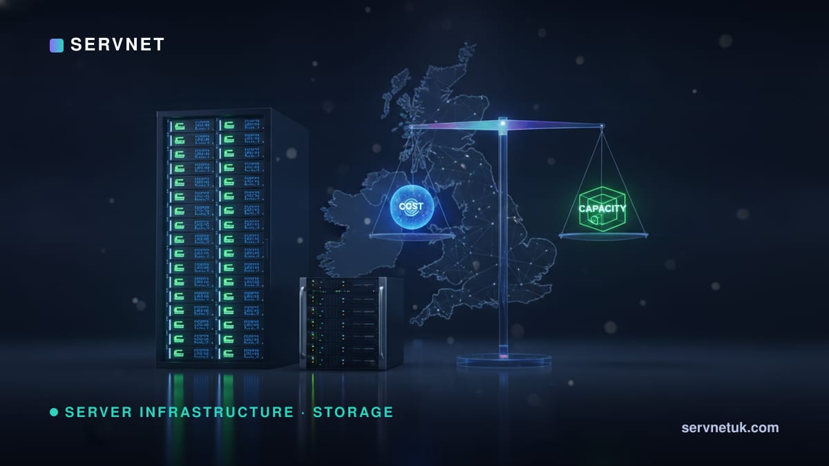 Add a JBOD or buy another server? A decision framework for storage growth (UK 2026) — article cover art