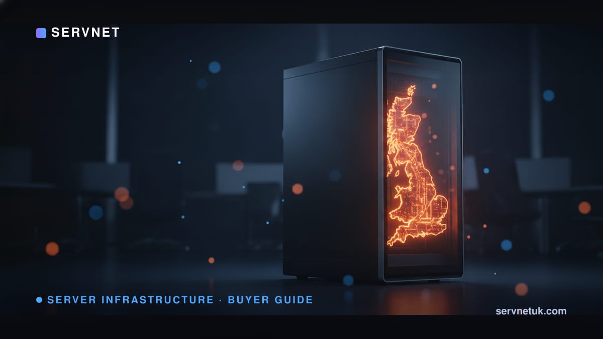 Lenovo ThinkSystem ST650 tower buyer's guide: datacentre-grade power for the office (UK 2026) — article cover art