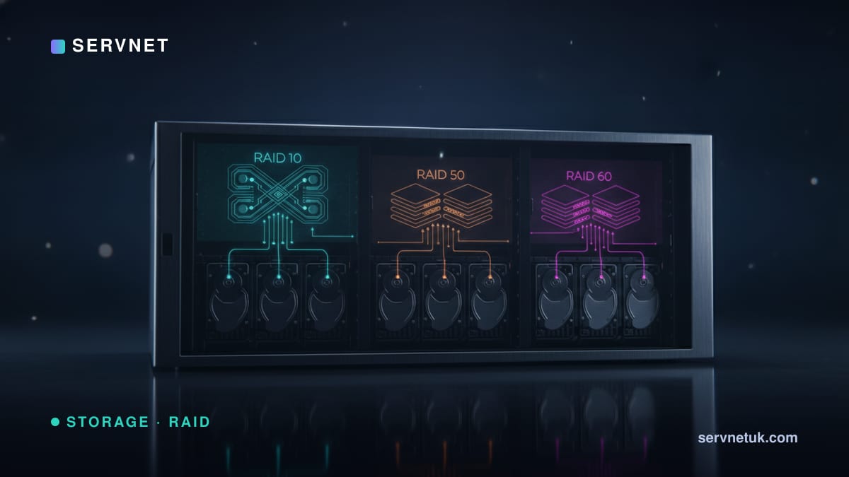 RAID 10 vs 50 vs 60: choosing nested RAID