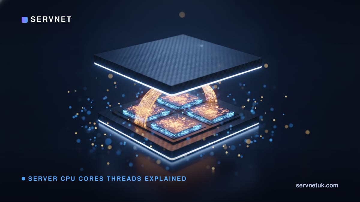 Server CPU Cores, Threads & Chiplets Explained (2026) — article cover art