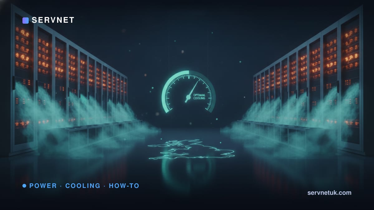 Server room cooling: how much do you need? (UK guide)