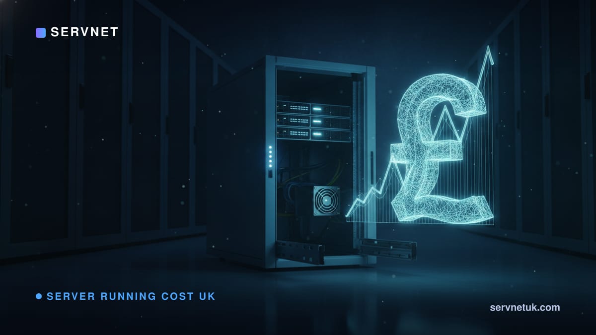 Server Running Cost UK 2026: Power, Cooling, and Running Costs — article cover art