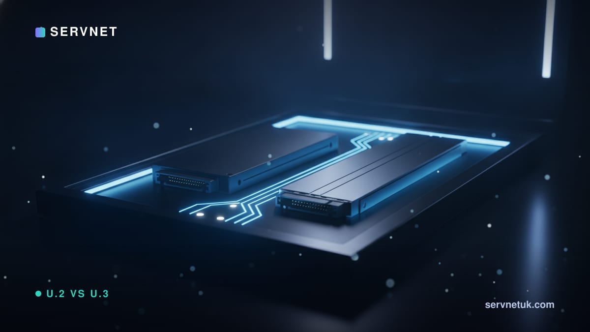 U.2 vs U.3 SSD Form Factors: 2.5-Inch vs EDSFF in 2026 — article cover art