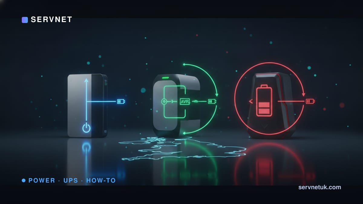 UPS topologies: standby vs line-interactive vs online