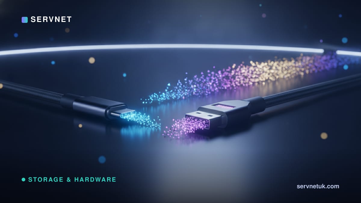 USB-C vs Thunderbolt: ending the cable confusion in 2026 — article cover art