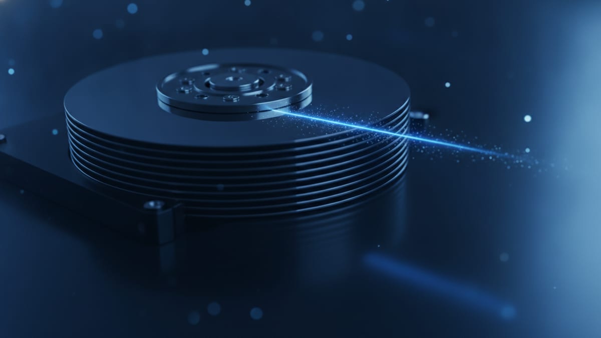 Illustration: 40TB HAMR Arrives: What Seagate Mozaic Means for UK Buyers