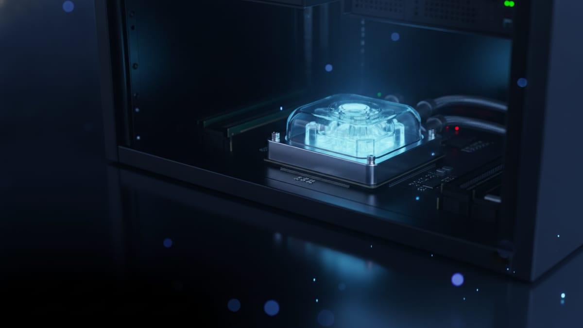 Illustration: Direct-to-Chip Liquid Cooling Explained (2026 UK Guide)
