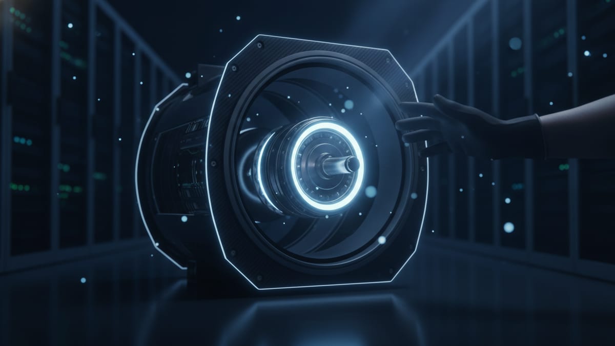 Illustration: LG Centrifugal Air Cooling System for AI Data Centers 2026