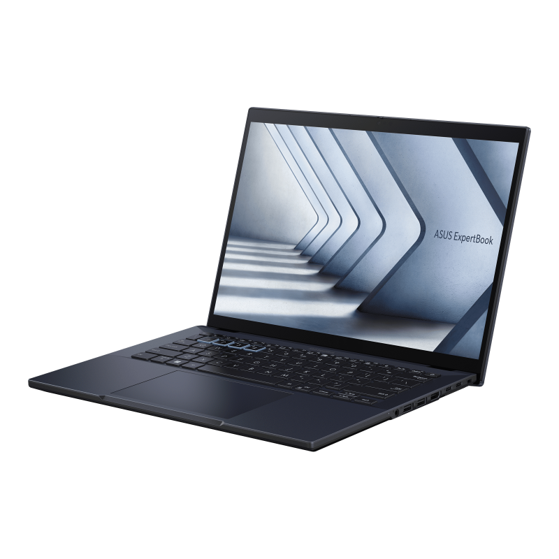 ASUS ExpertBook B3 (B3404) 14-inch durable mainstream business laptop, open front view