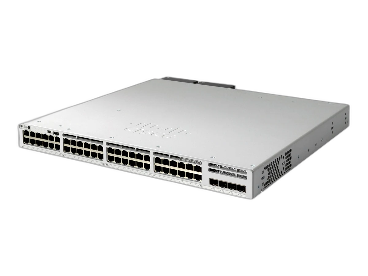 Cisco Catalyst 9300 48-port gigabit enterprise access switch C9300-48T-A front view