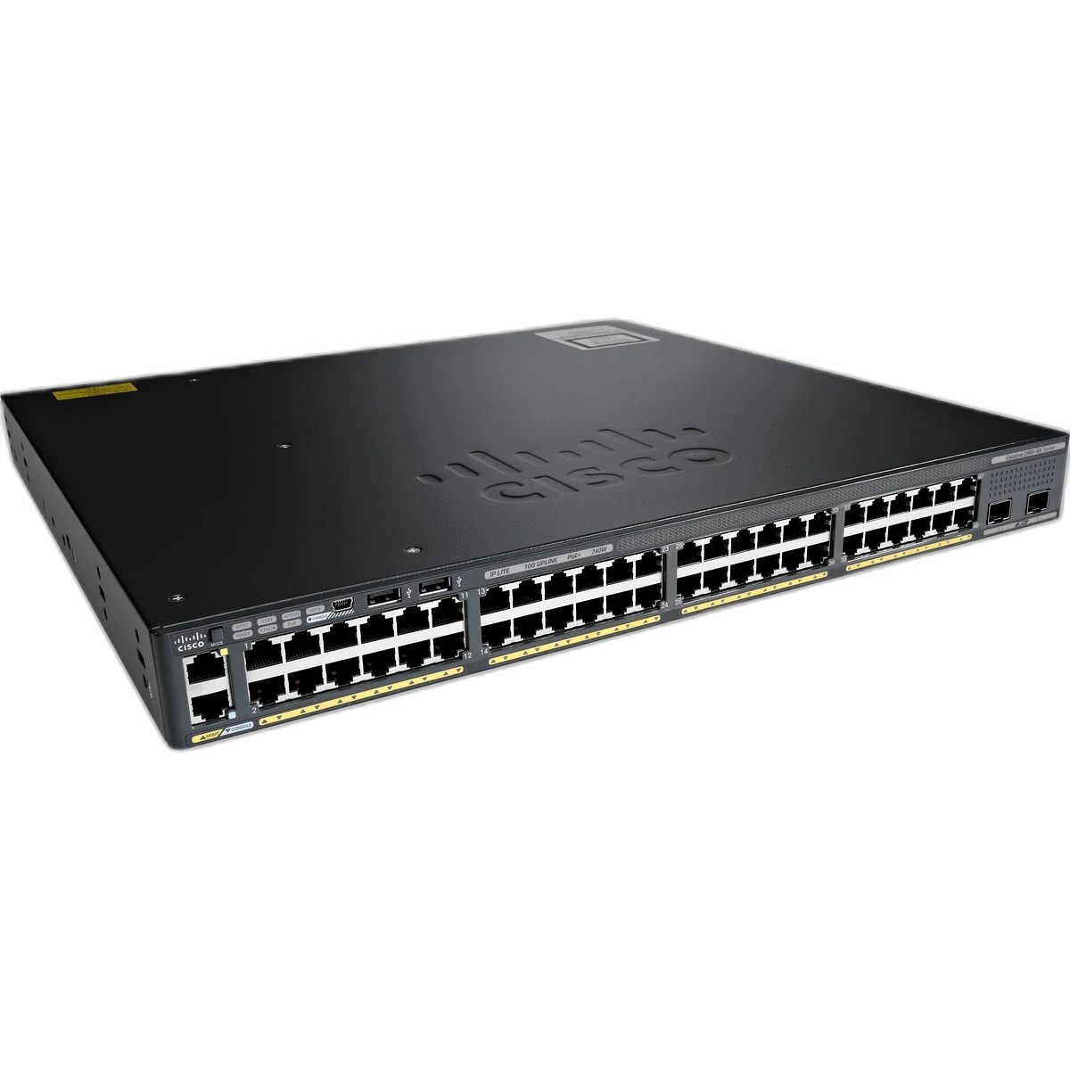 Cisco Catalyst 2960-X legacy fixed managed access switch front view