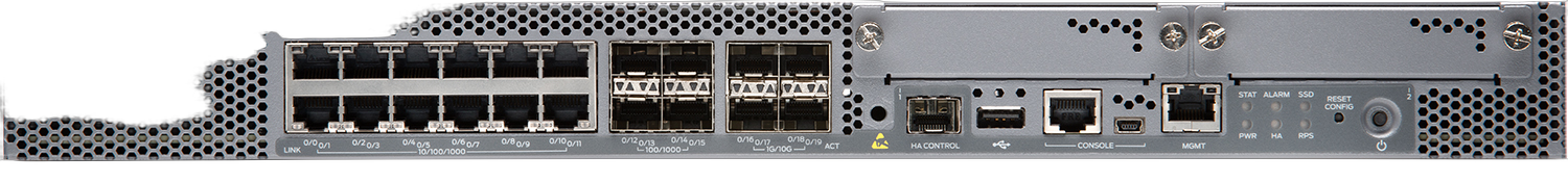 Juniper SRX1500 Services Gateway front view