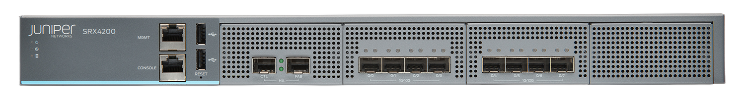 Juniper SRX4200 Services Gateway front view