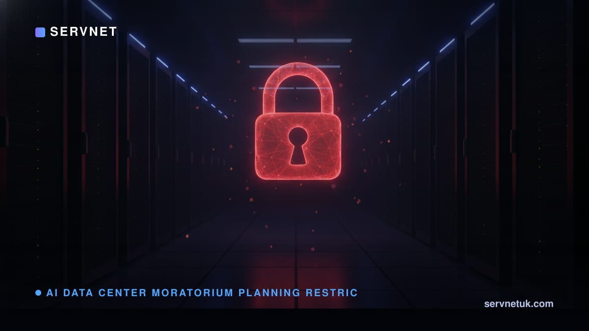 AI Data Centre Moratorium 2026: UK Planning Risk Ahead — article cover art