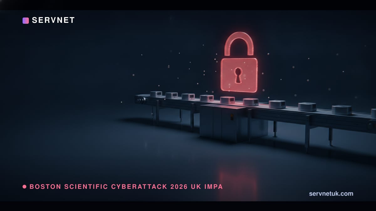 Boston Scientific Cyberattack 2026: UK DR Checklist — article cover art