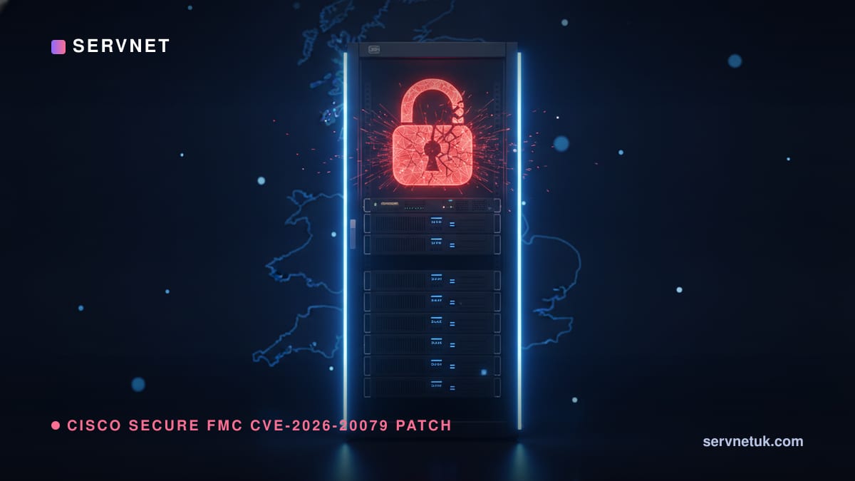 Cisco Secure FMC CVE-2026-20079: UK Patch Alert 2026 — article cover art