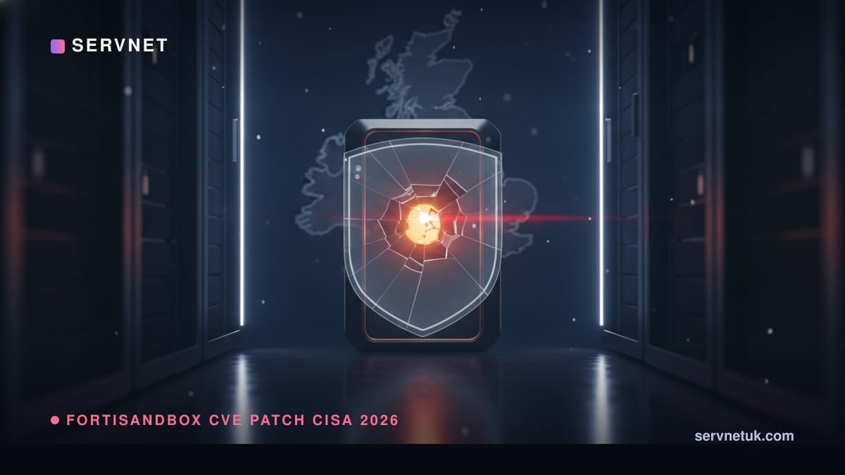 FortiSandbox CVE Patch CISA 2026: UK Action Needed — article cover art