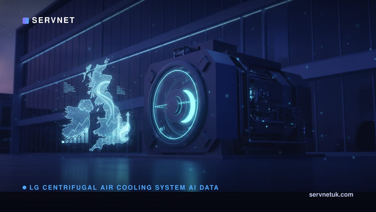 LG Centrifugal Air Cooling System for AI Data Centers 2026 — article cover art