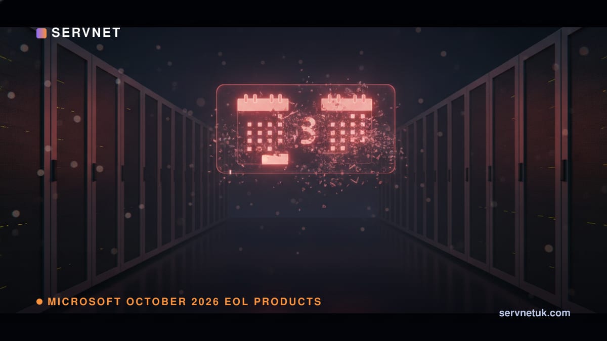 Microsoft October 2026 EOL Products: UK Buyer Checklist — article cover art