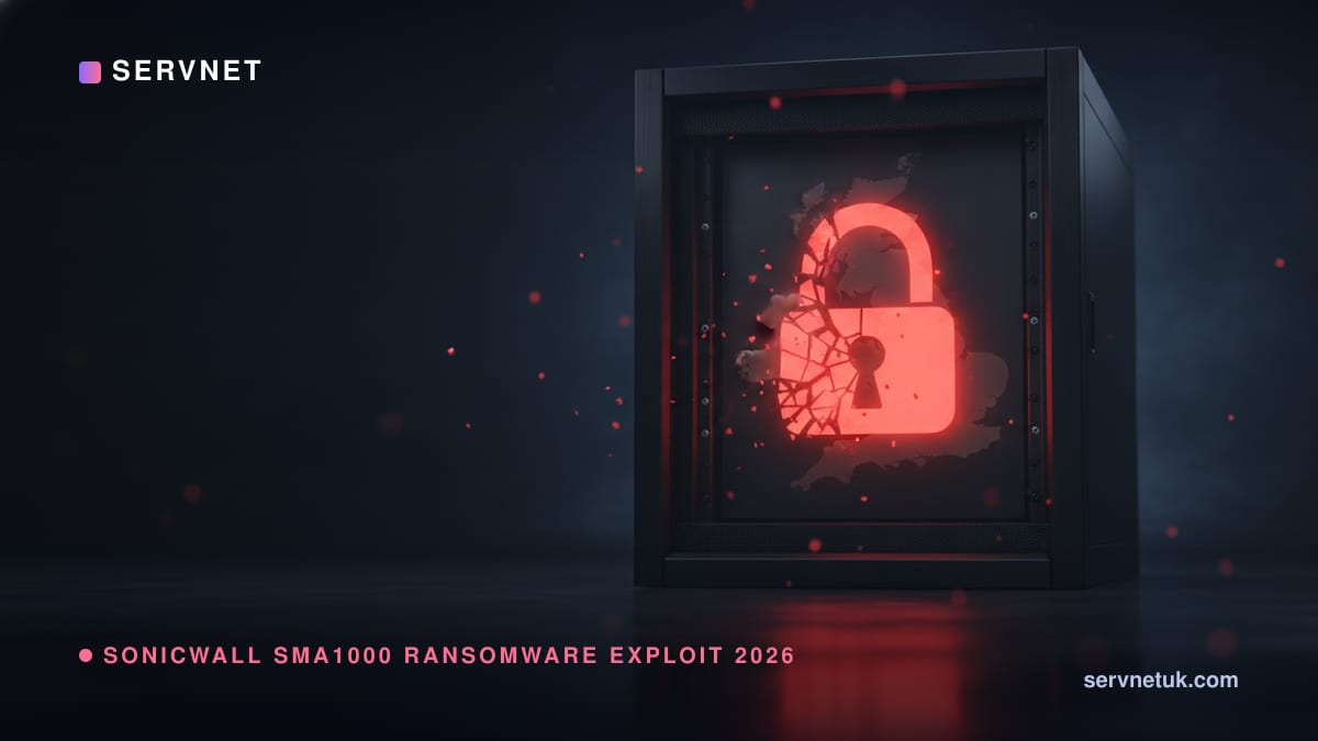 SonicWall SMA1000 Ransomware Exploit 2026: Patch Now — article cover art