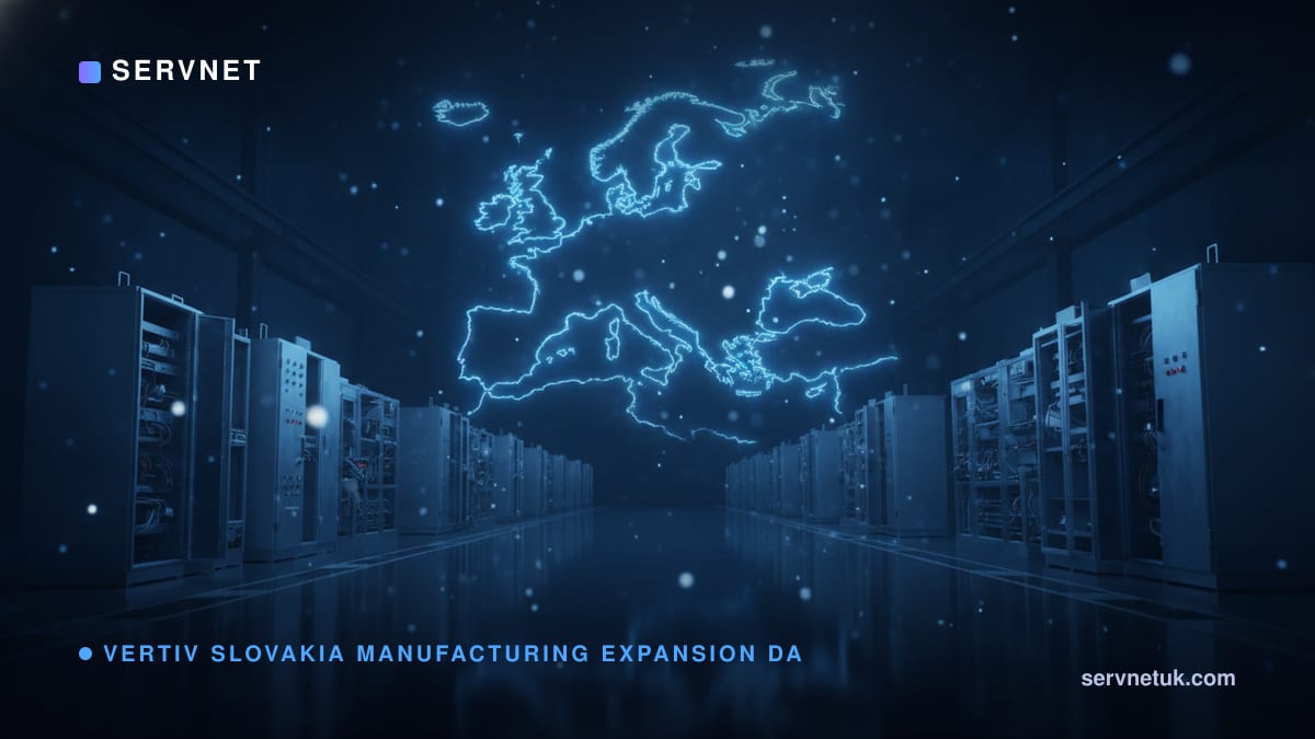 Vertiv to Expand Slovakia Manufacturing Campus by 22,000 sqm — article cover art