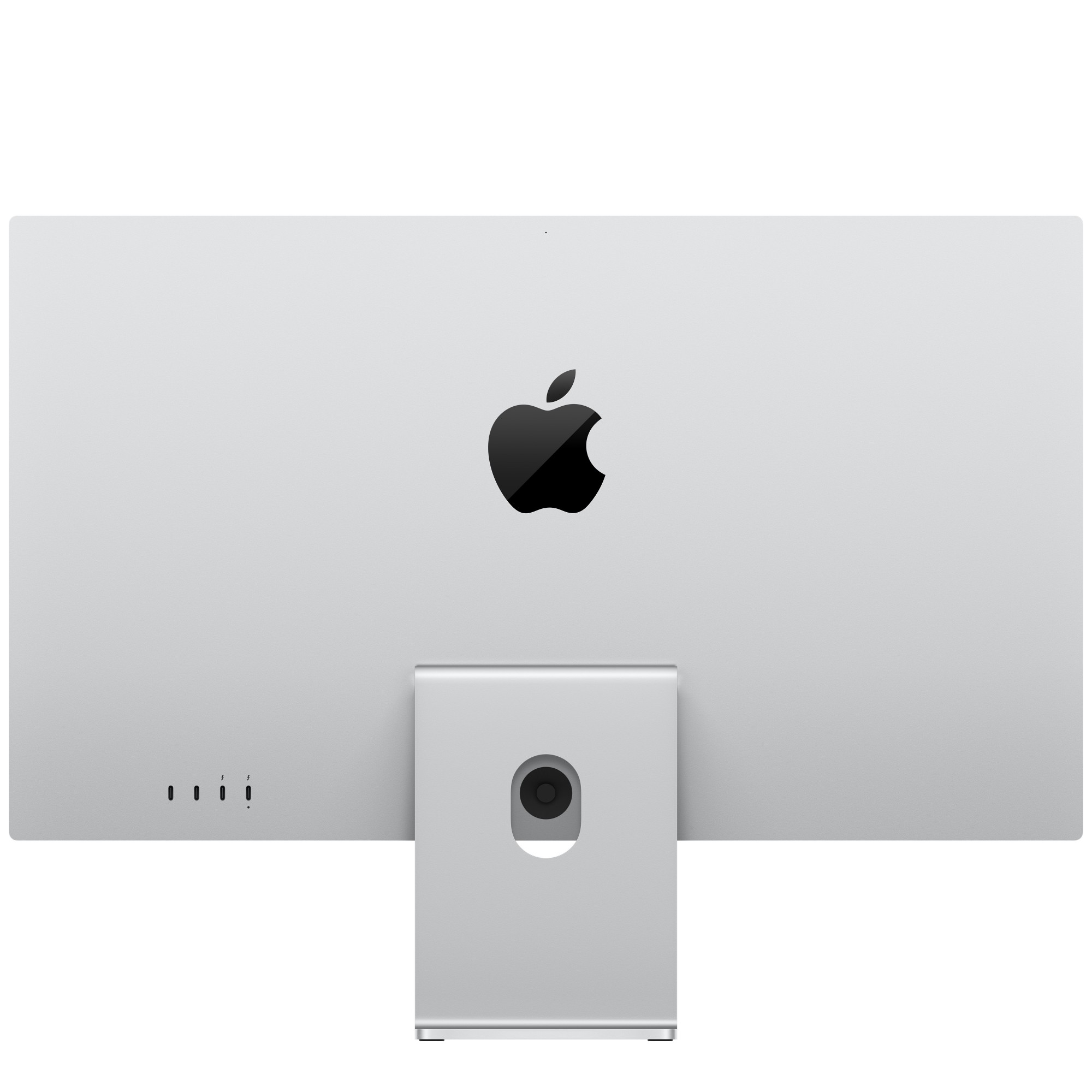 Apple Studio Display (2026) — rear view showing two Thunderbolt 5 and two USB-C ports