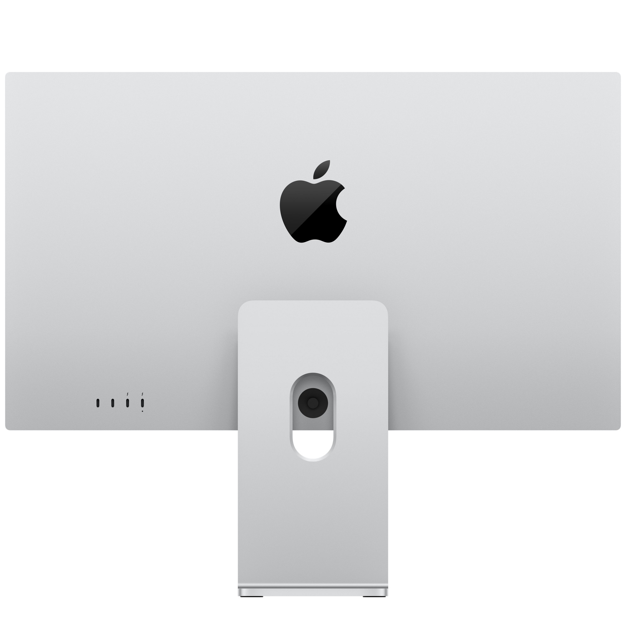 Apple Studio Display XDR — rear view showing two Thunderbolt 5 and two USB-C ports