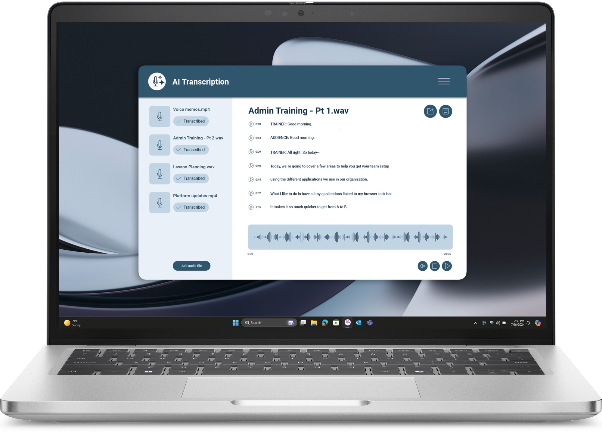 Dell Pro 14 Plus (PB14255) AMD Ryzen AI variant — front view