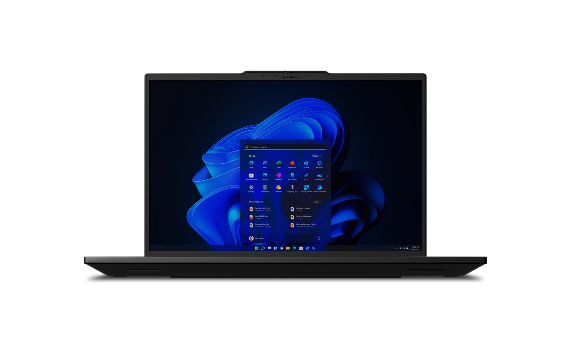 Lenovo ThinkPad P14s Gen 5 (Intel) — angled view showing the backlit keyboard with TrackPoint